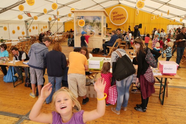 Fliegen retten in Deppendorf.